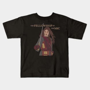 The Fellowship of the Mic Design 3 Kids T-Shirt